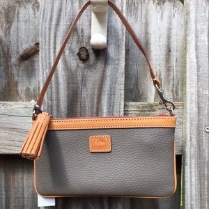 Dooney & Bourke AWL Large Slim Wristlet with Tassel